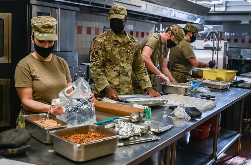 Hale Aina Dining Facility utilizes potable water