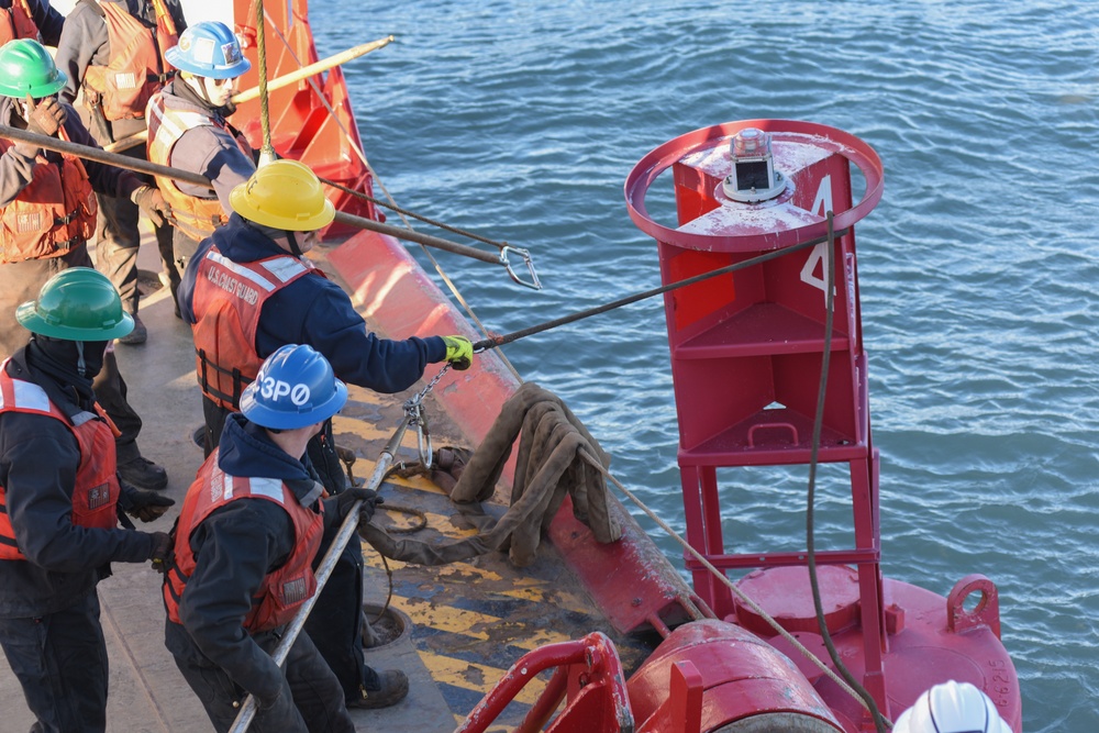 Coast Guard Cutter Mackinaw, Aids to Navigation