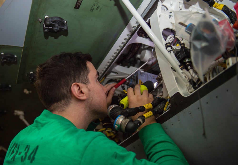 The Harry S. Truman Carrier Strike Group is on a scheduled deployment in the U.S. Sixth Fleet area of operations in support of naval operations to maintain maritime stability and security.