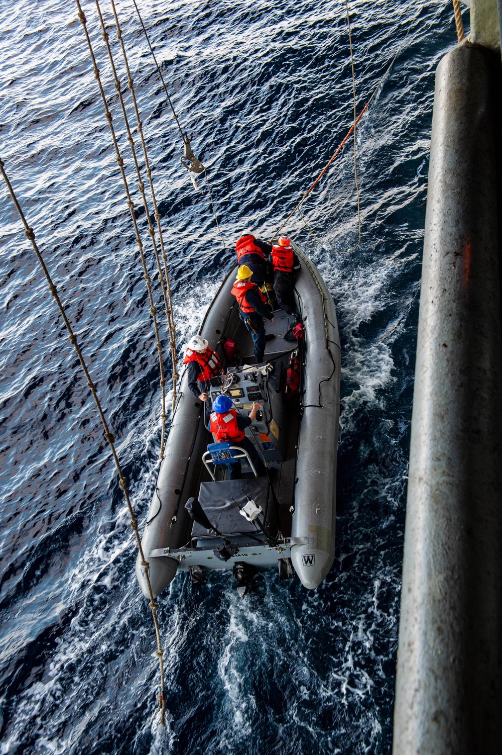 The Harry S. Truman Carrier Strike Group is on a scheduled deployment in the U.S. Sixth Fleet area of operations in support of naval operations to maintain maritime stability and security.