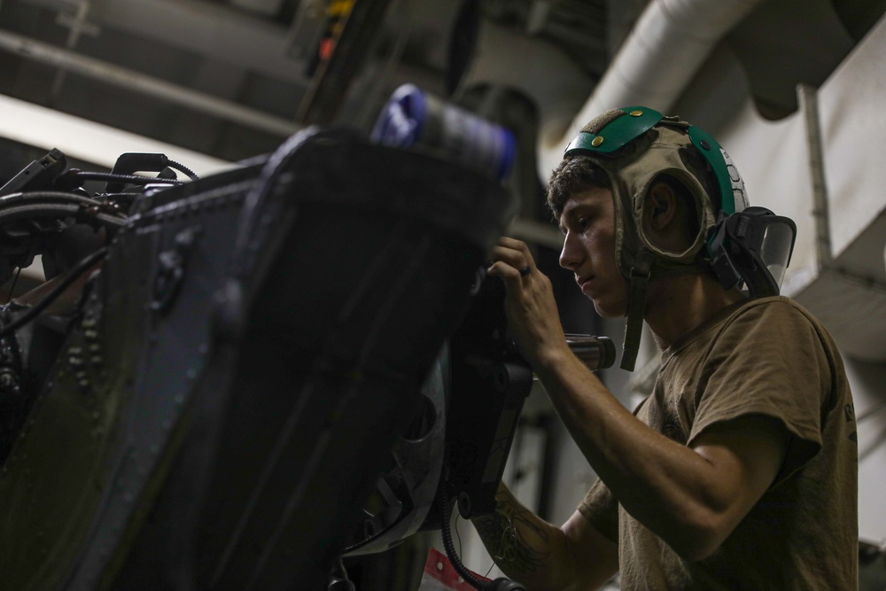 USS Gravely is part of the Harry S. Truman Carrier Strike Group and is on a scheduled deployment in the U.S. Sixth Fleet area of operations.
