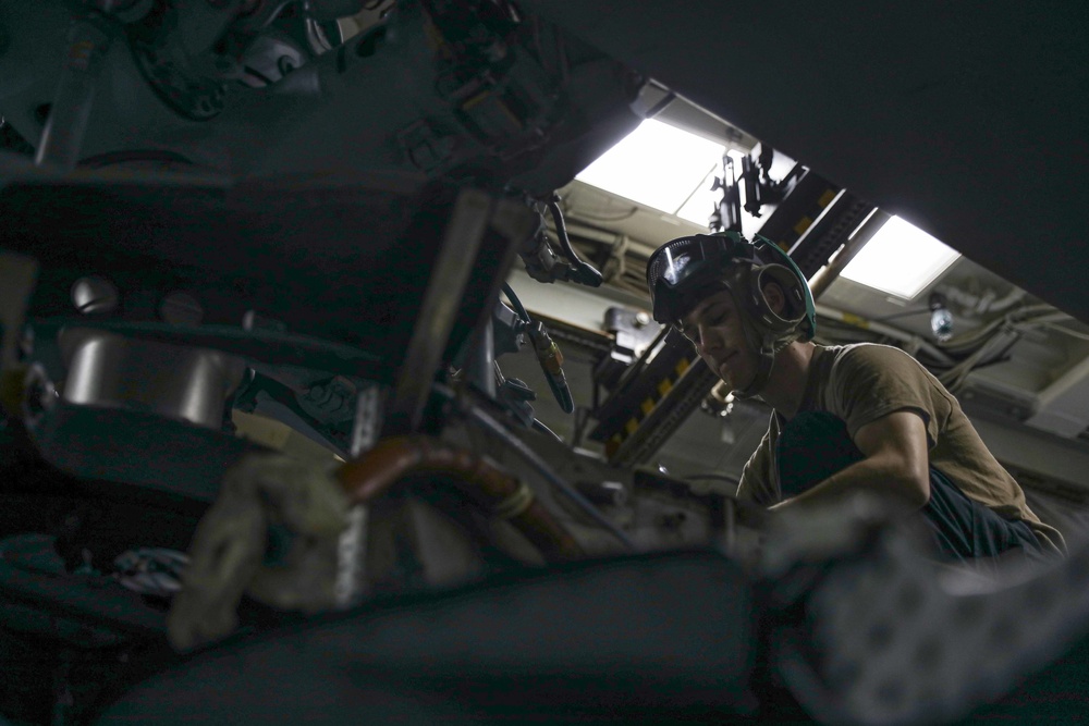 USS Gravely is part of the Harry S. Truman Carrier Strike Group and is on a scheduled deployment in the U.S. Sixth Fleet area of operations