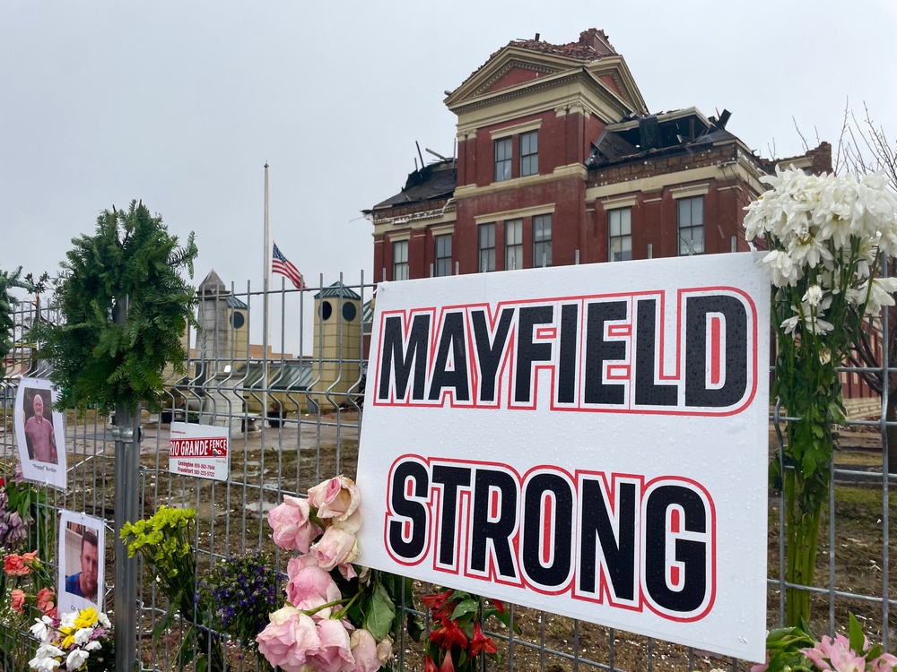 Mayfield Community Following Devastating Tornados