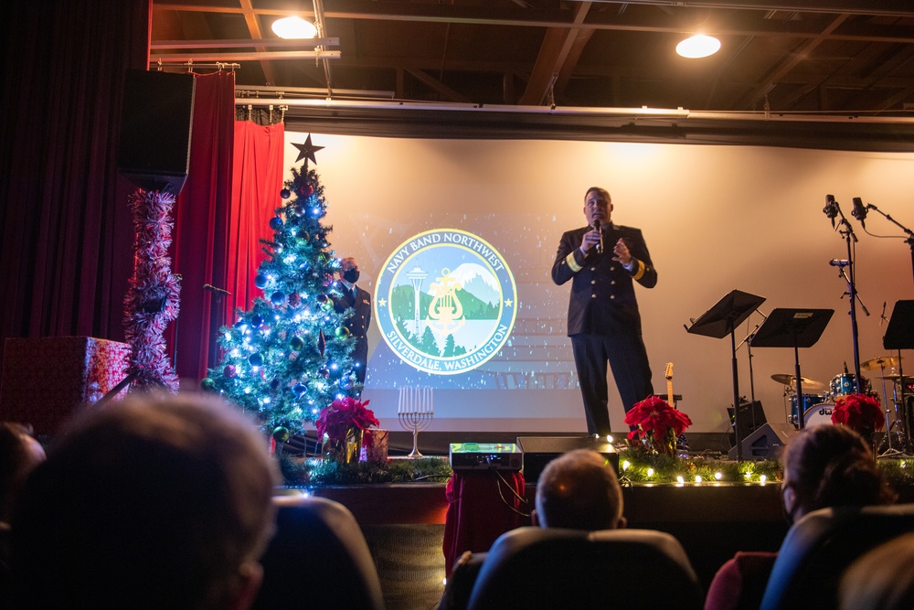 Navy Band Northwest Performs Christmas Concert at Naval Base Kitsap-Bangor