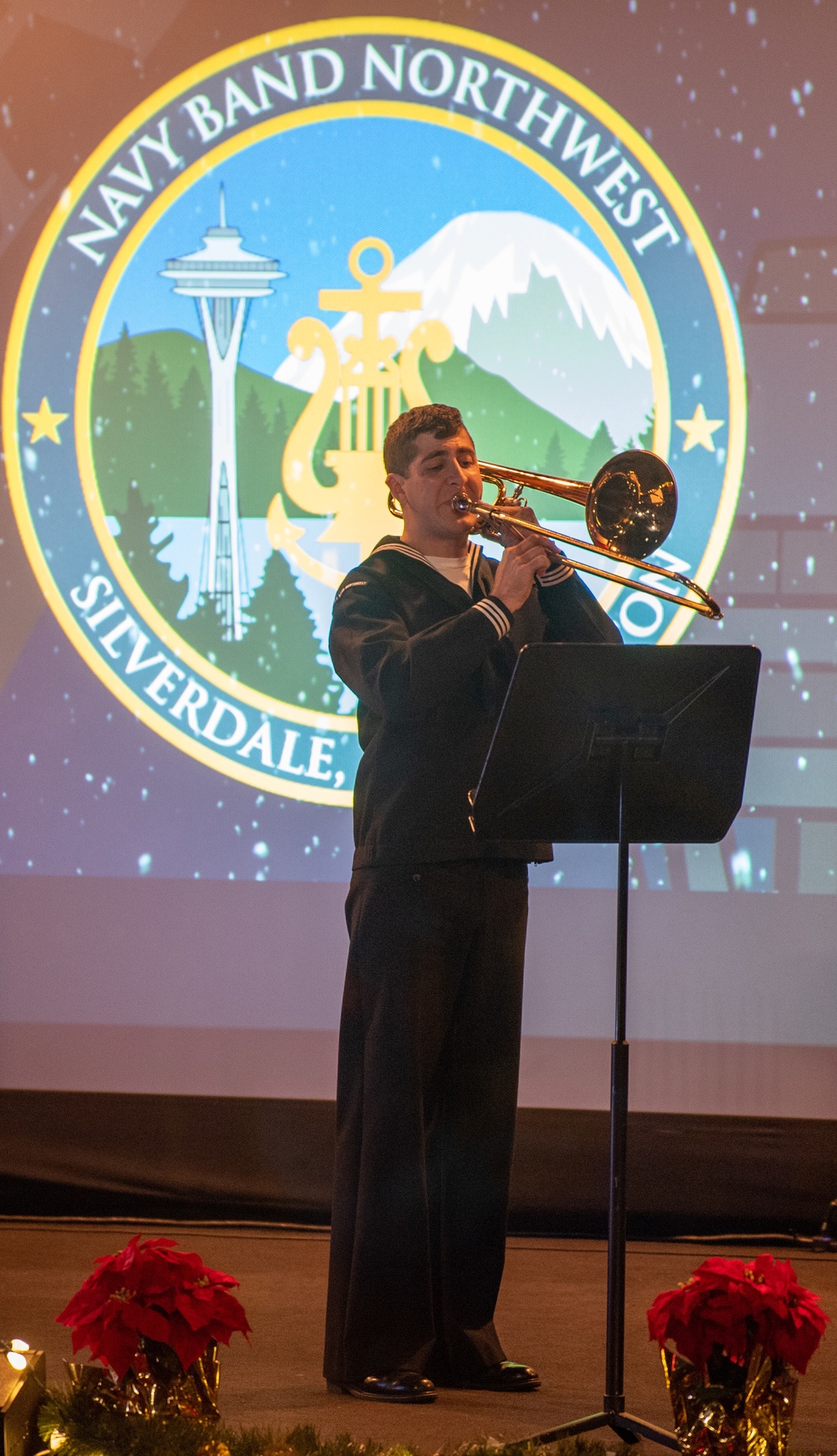 Navy Band Northwest Performs Christmas Concert at Naval Base Kitsap-Bangor