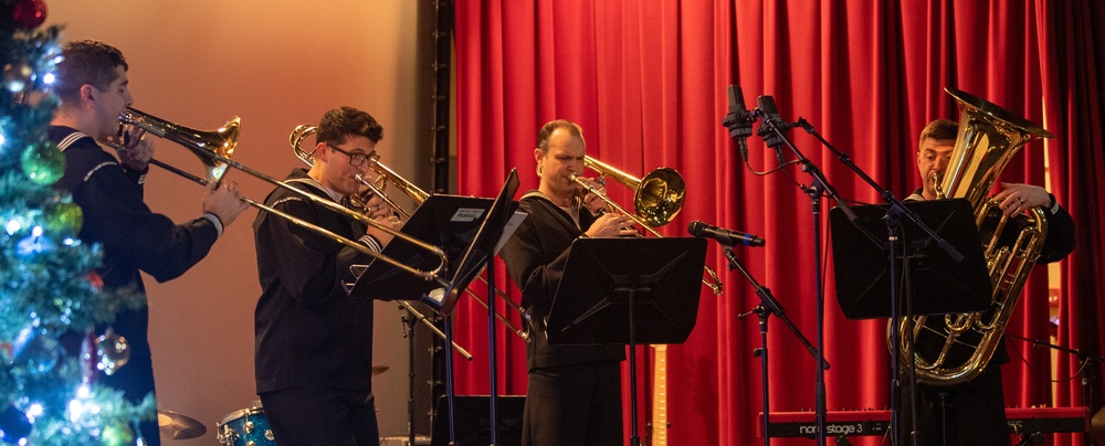 Navy Band Northwest Performs Christmas Concert at Naval Base Kitsap-Bangor