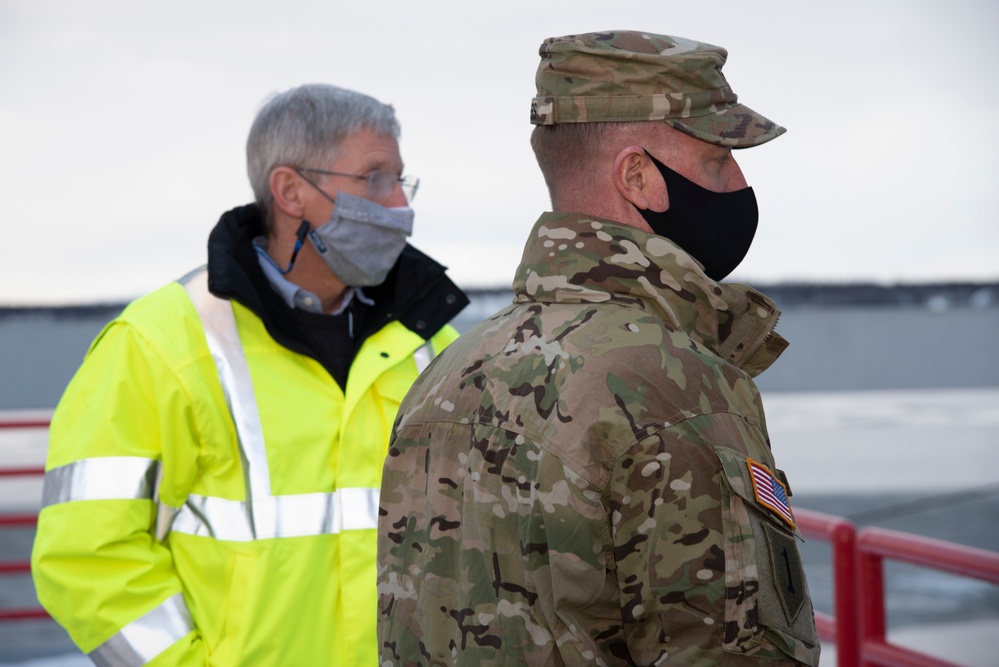 Army engineers meet with Port of Alaska