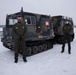 Army engineers utilize small unit support vehicle at flood control project in Alaska