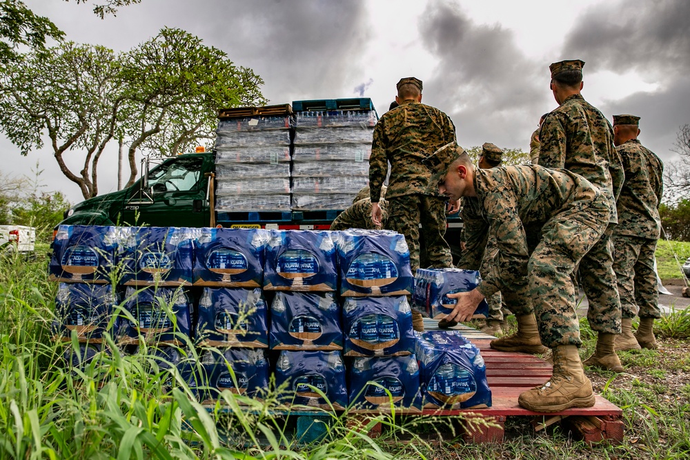 Marines with CLR-3 respond in support of Joint Base Pearl Harbor-Hickam residents