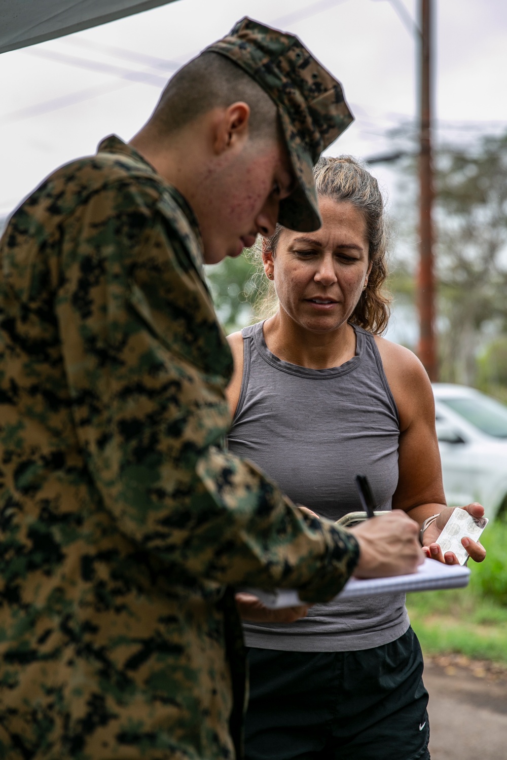 Marines with CLR-3 respond in support of Joint Base Pearl Harbor-Hickam residents