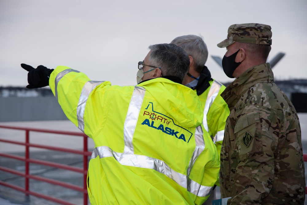 Army engineers continue partnership with Port of Alaska