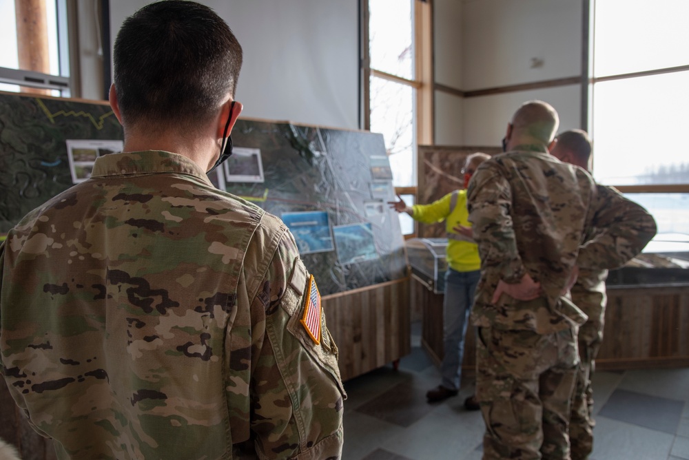 General visits northernmost USACE-run flood control project
