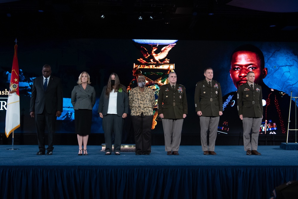 Medal of Honor IHO MSG Plumlee, SFC Cashe and SFC Celiz