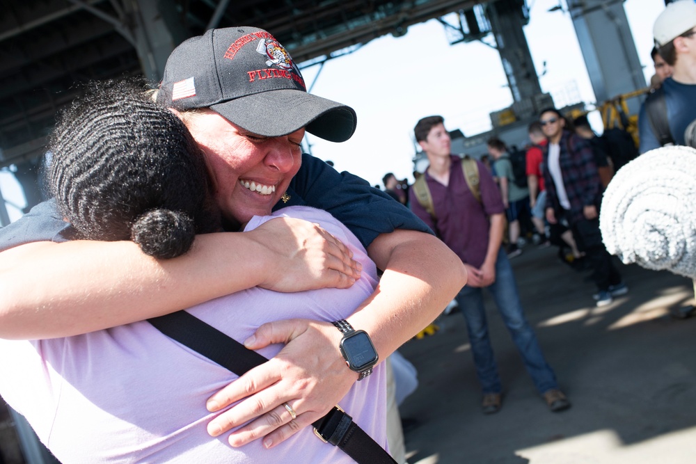 USS Hershel “Woody” Williams arrives in Djibouti