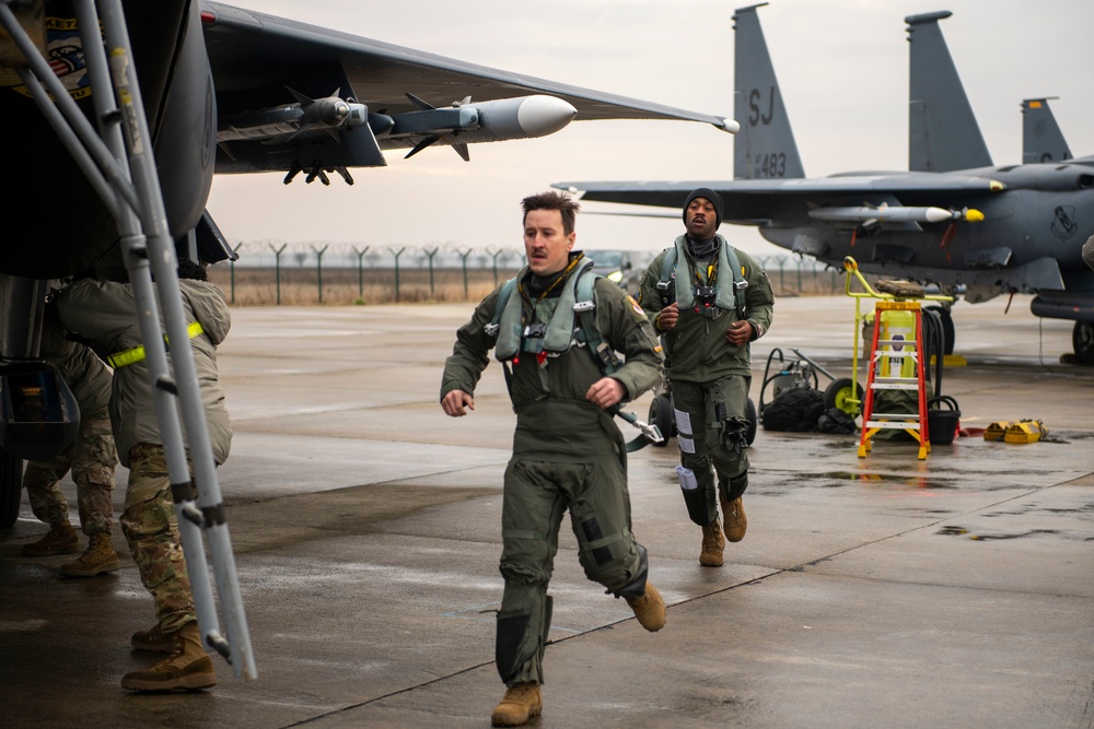 336th FS and FGS conduct NATO scramble certification