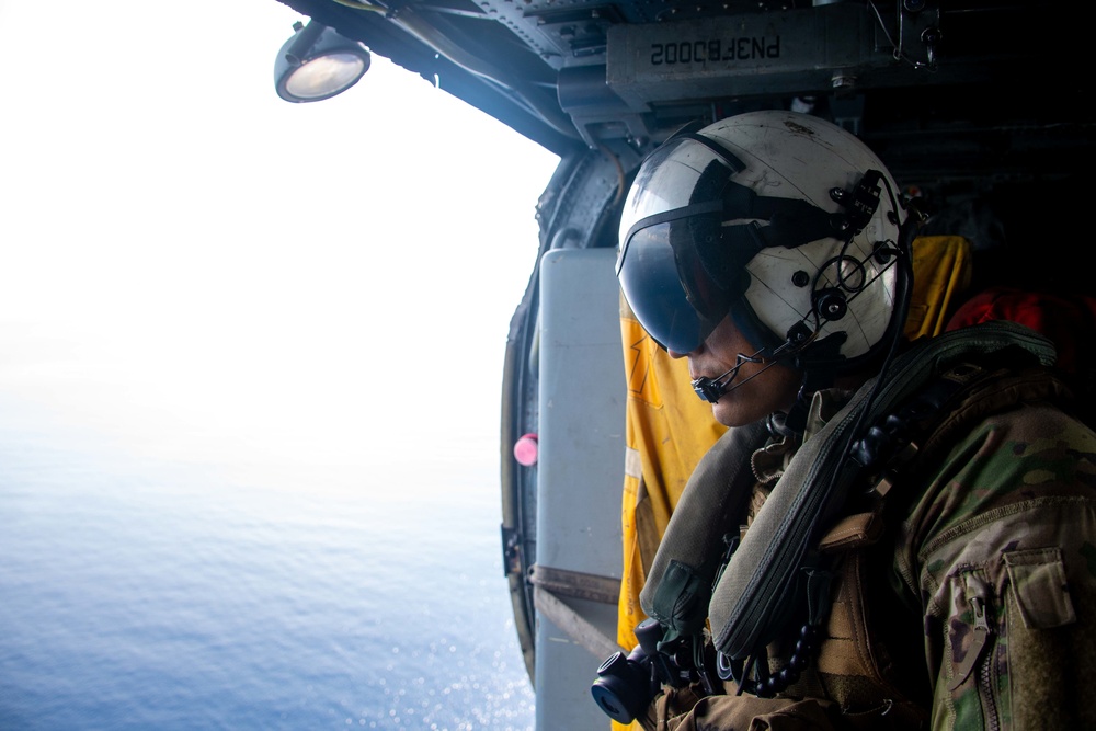 HSC-4 Conducts Dry Rope Exercise