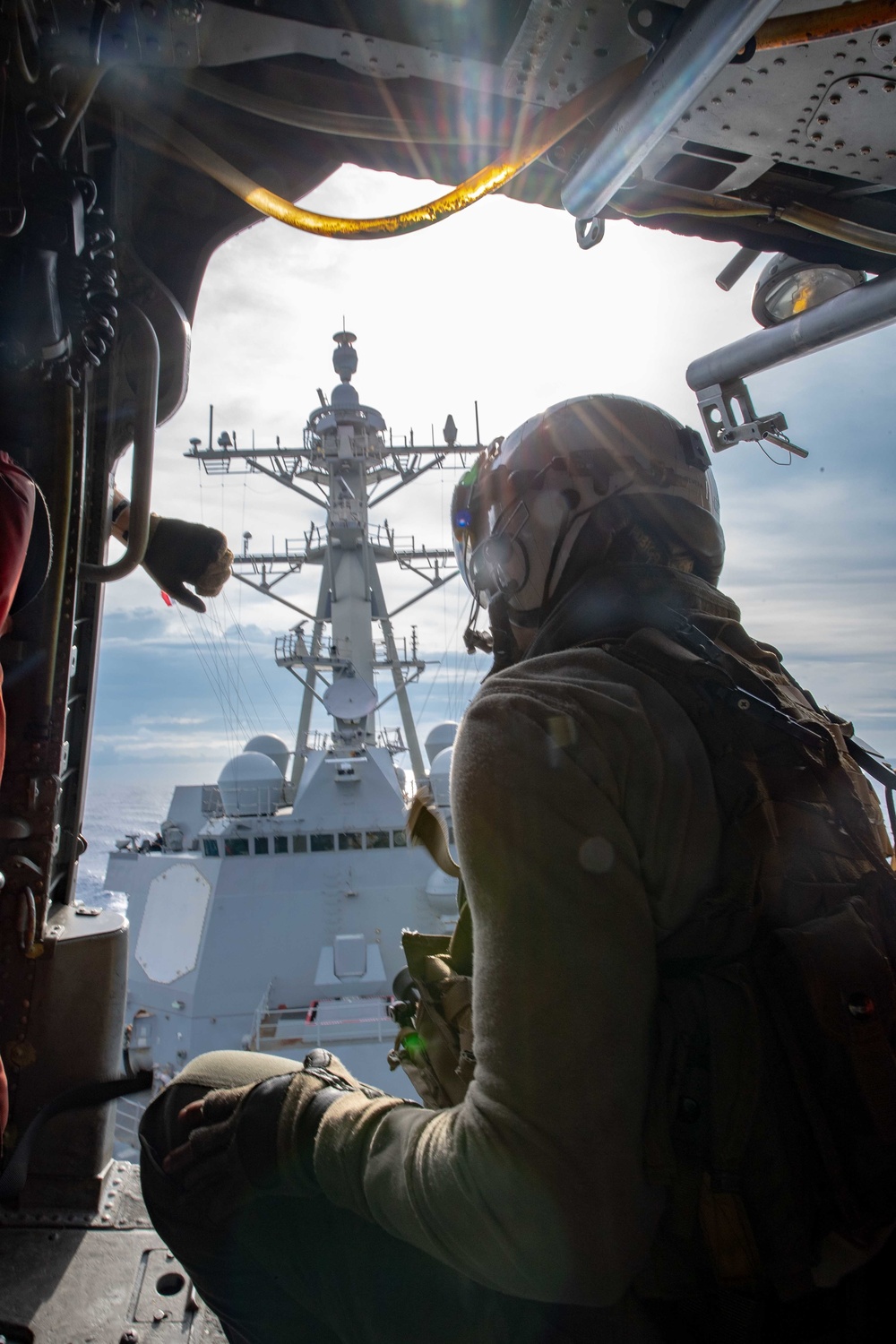 HSC-4 Conducts Dry Rope Exercise