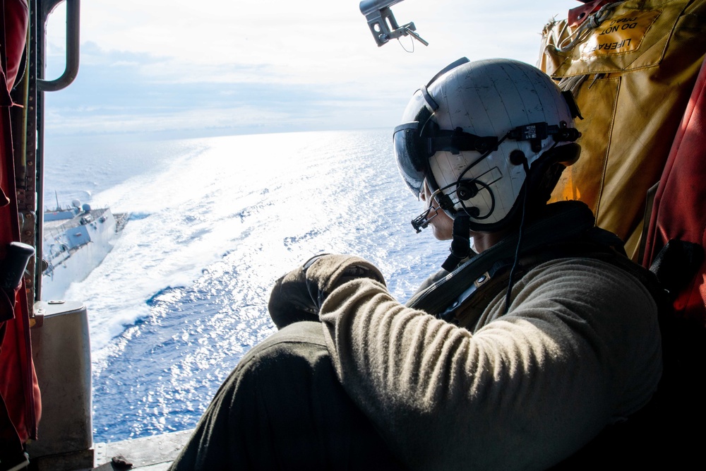 HSC-4 Conducts Dry Rope Exercise