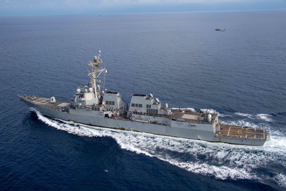 HSC-4 Conducts Dry Rope Exercise