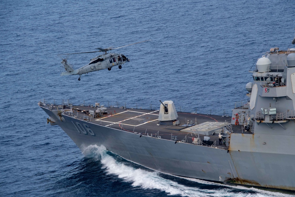 HSC-4 Conducts Dry Rope Exercise