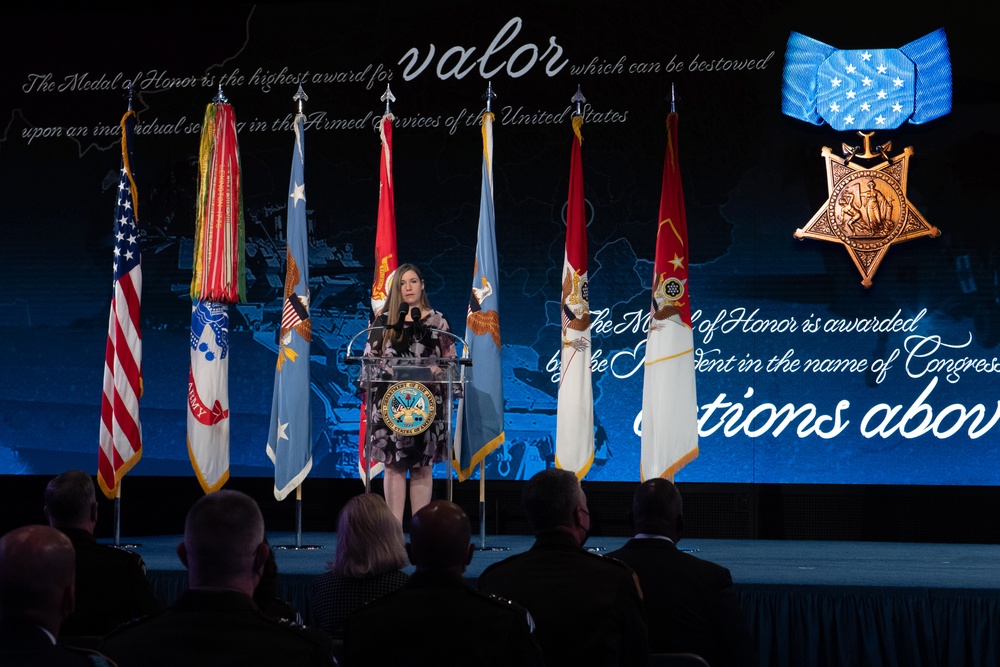 Medal of Honor IHO MSG Plumlee, SFC Cashe and SFC Celiz