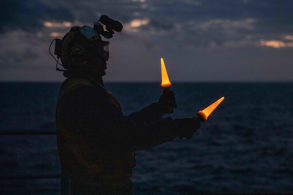 USS Arlington Flight Operations