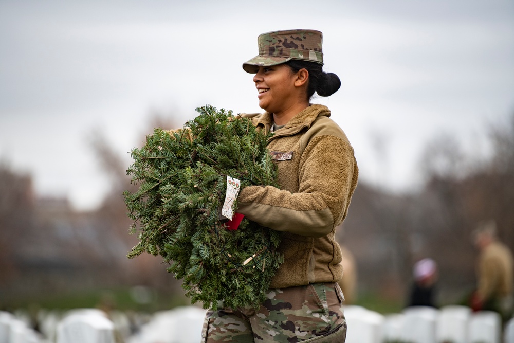 30th Wreaths Across America Day at Arlington National Cemetery