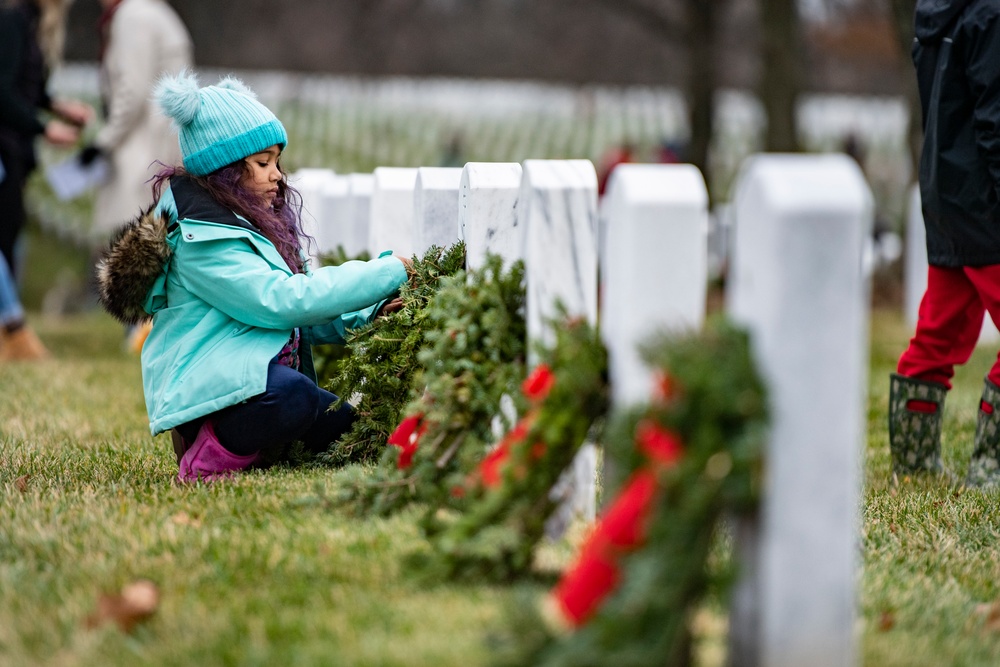 30th Wreaths Across America Day at Arlington National Cemetery
