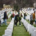 30th Wreaths Across America Day at Arlington National Cemetery