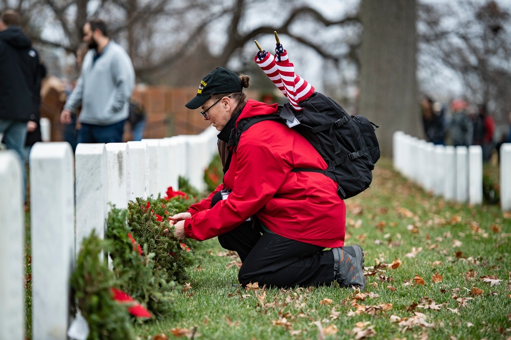 30th Wreaths Across America Day at Arlington National Cemetery