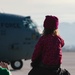 Arriving in fashion: Santa Claus arrives in Reno aboard C-130