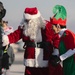 Arriving in fashion: Santa Claus arrives in Reno aboard C-130