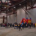 Arriving in fashion: Santa Claus arrives in Reno aboard C-130