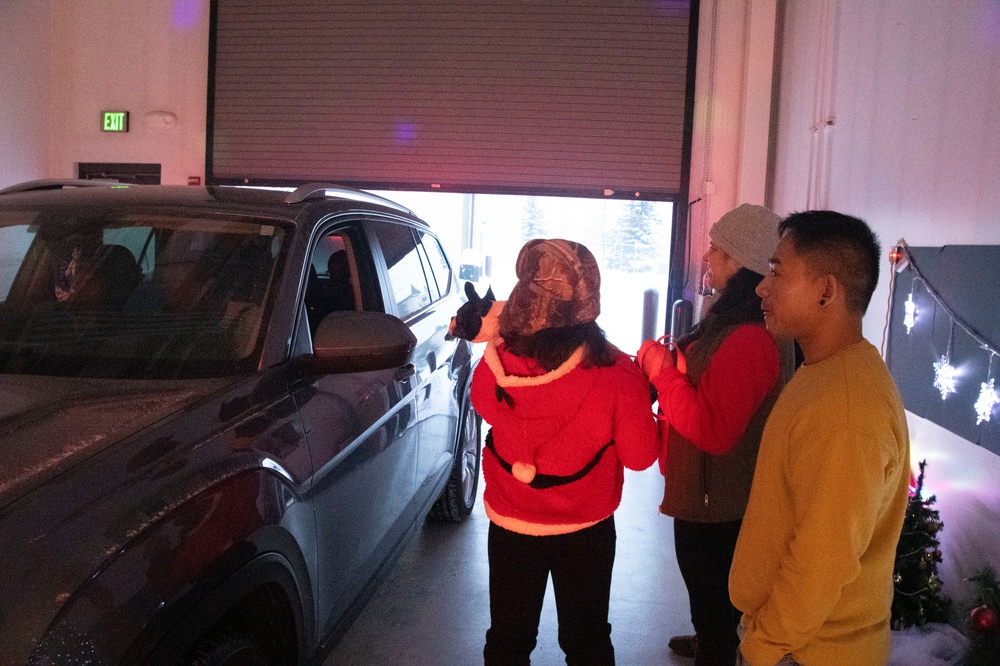 168th Wing celebrates with a Winter Wonderland holiday drive-thru