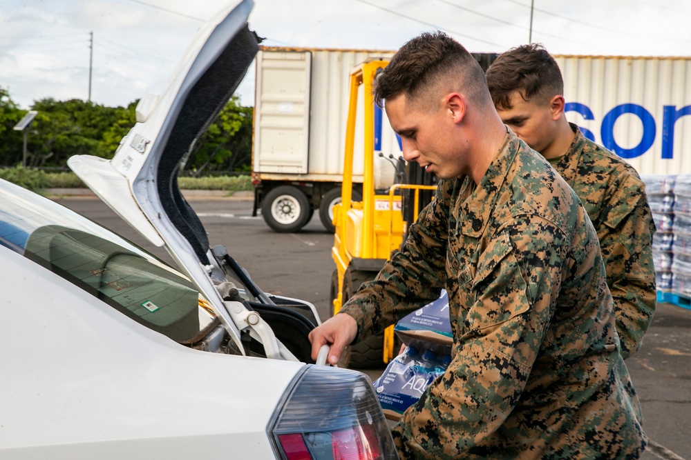 Marines with CLR-3 respond in support of Joint Base Pearl Harbor-Hickam residents