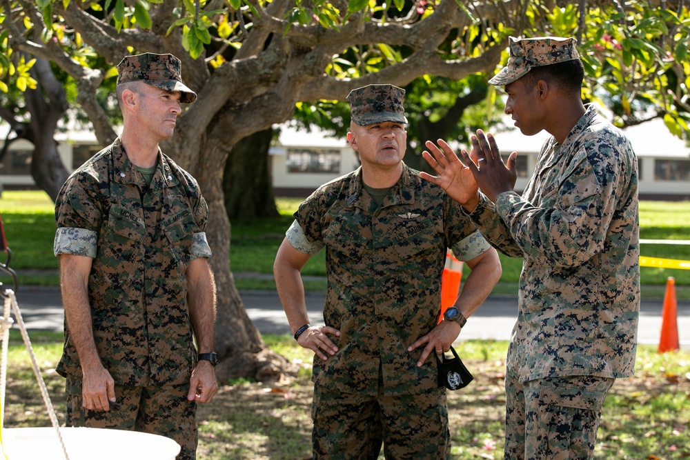 Marines with CLR-3 respond in support of Joint Base Pearl Harbor-Hickam residents