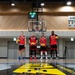 Osan Airmen compete with professional Korean basketball players