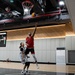 Osan Airmen compete with professional Korean basketball players
