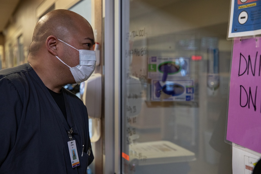 U.S. Navy Medical Response Team Support Local Farmington Hospital