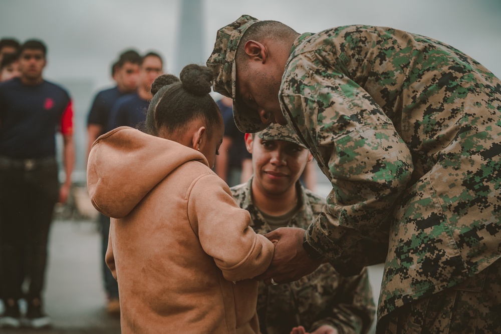 Staff Sergeant Urena Liberty State Park Promotion