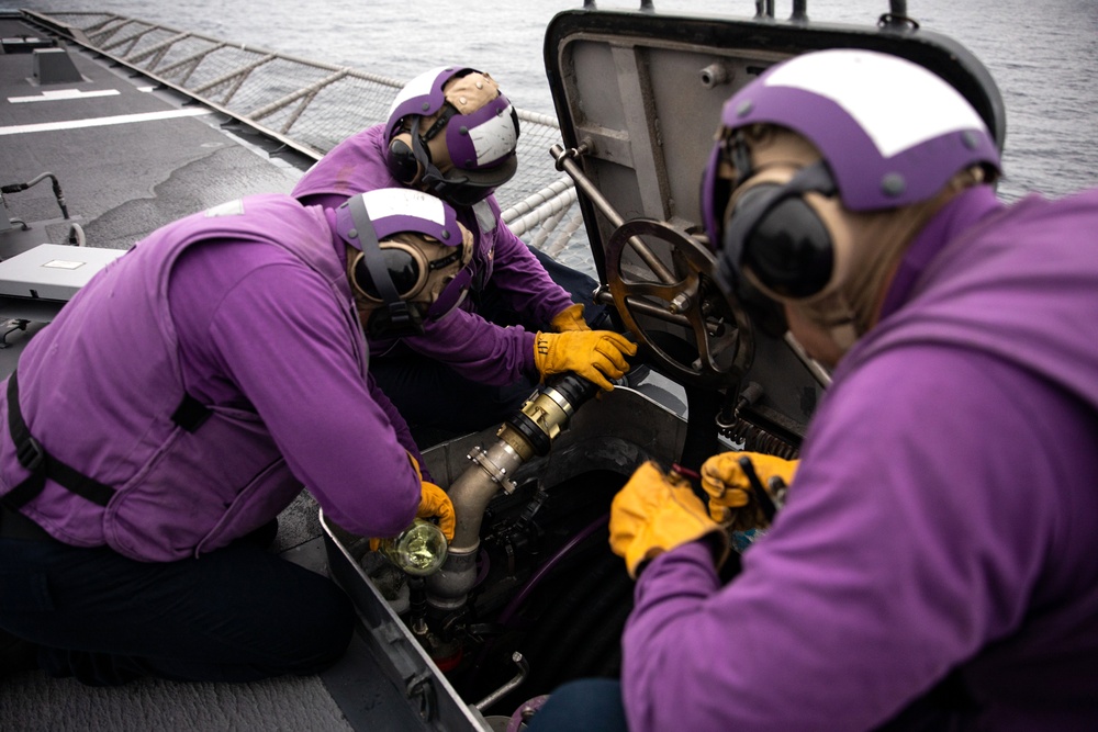 USS Tulsa Flight Operations