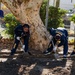 CFAY Sailors clean up Hisagi Elementary School during community service project