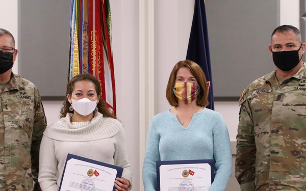 Fort Lee ceremony closes chapter on Operation Allies Welcome mission
