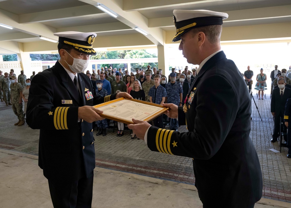 CFAO Change of Command 2021