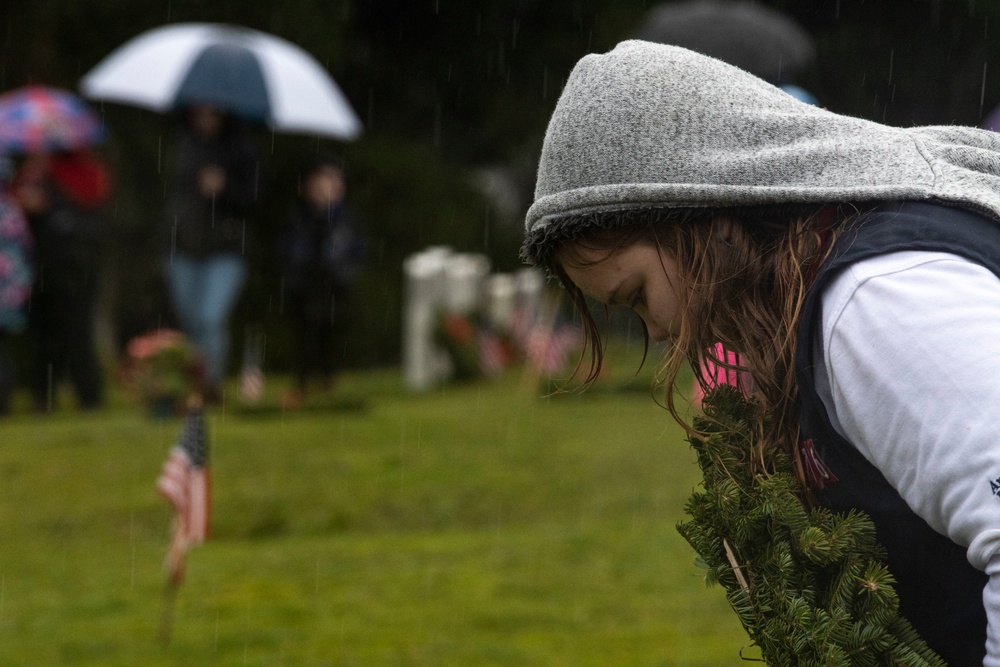 Ivy Green Cemetery Hosts Wreaths Across America Ceremony