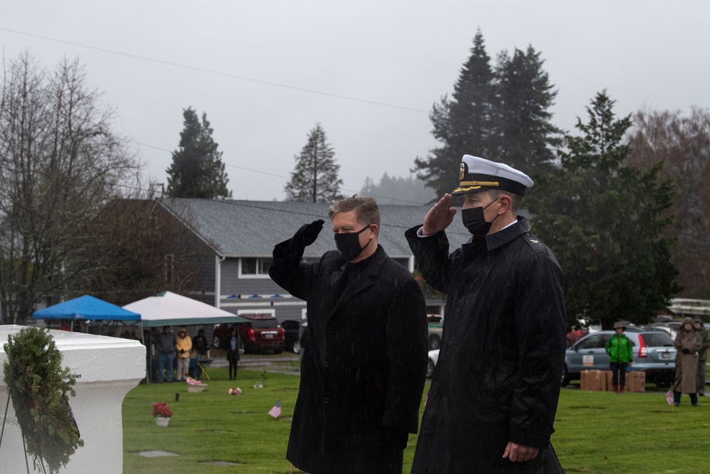 Ivy Green Cemetery Hosts Wreaths Across America Ceremony