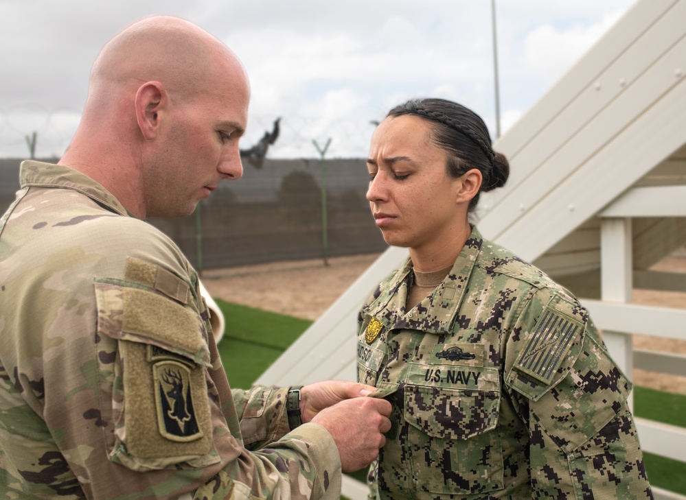 K-9 Unit Promotion at Camp Lemonnier