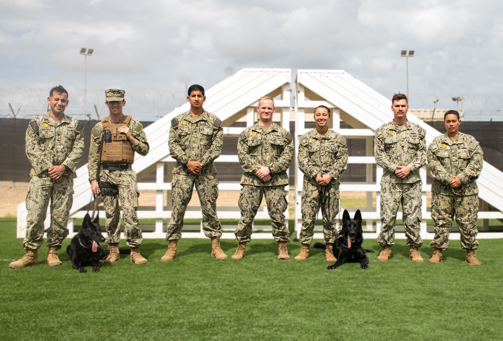 K-9 Unit Promotion at Camp Lemonnier