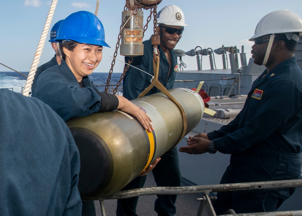 Sailors Transport Torpedo