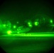 Illinois Air National Guard lands C-130 at night